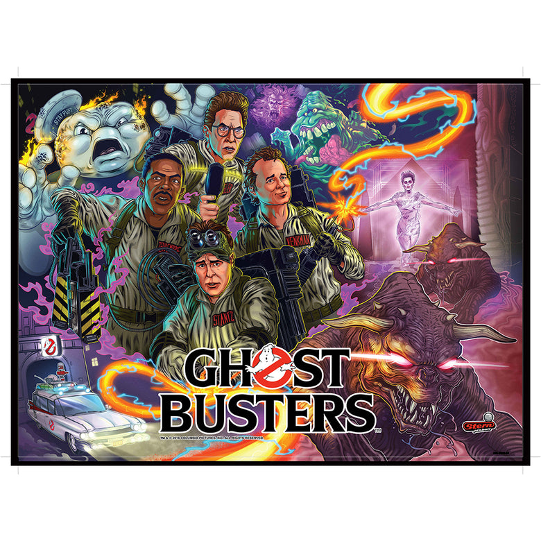 Replacement GhostBusters Translite for Pro Model