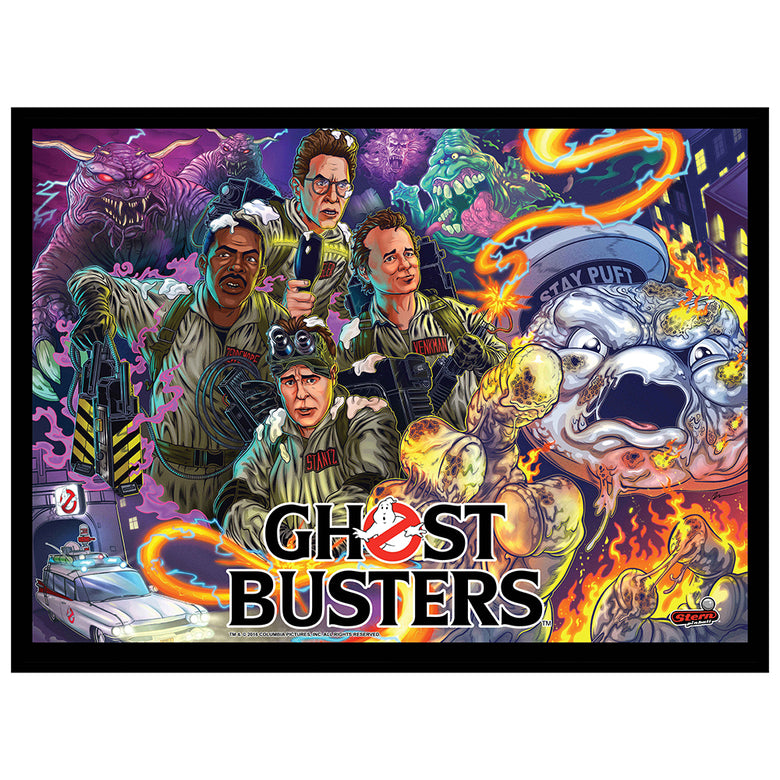 Replacement Ghost Busters Translite for Premium Model