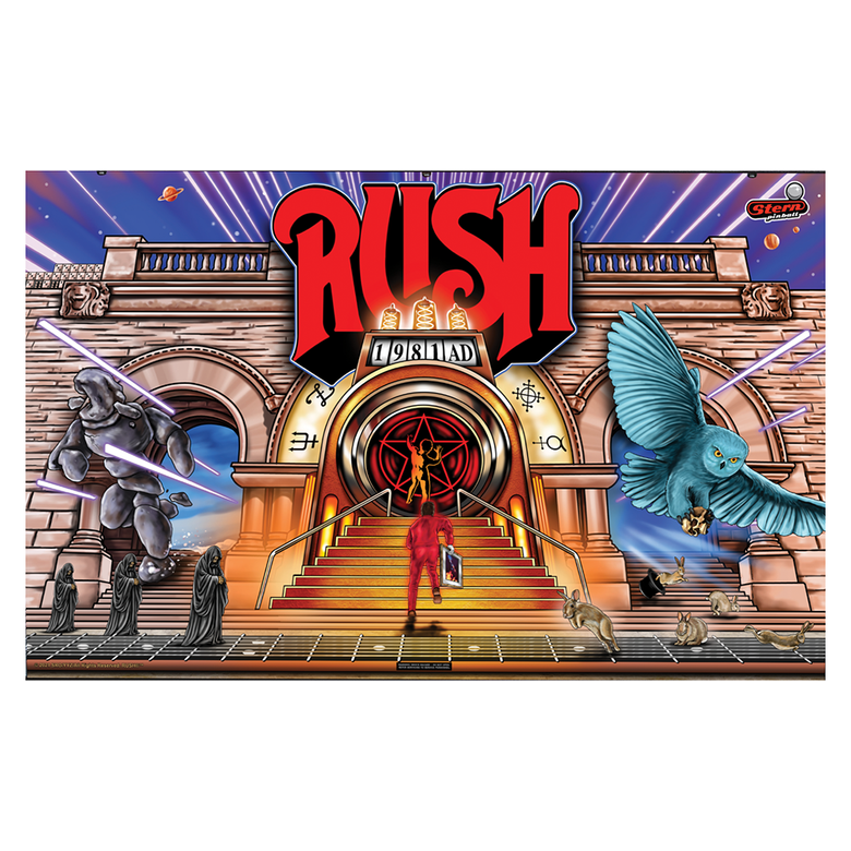 Replacement RUSH Translite for Premium Model