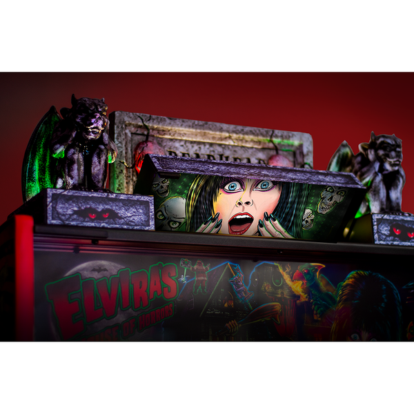 Mirrored Grave Marker Mod For Elvira's House Of Horrors Pinball By Stern