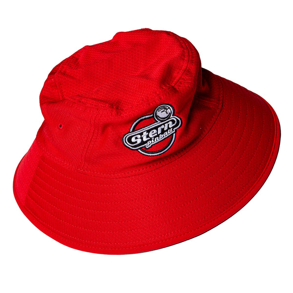 Stern Red Bucket Hat