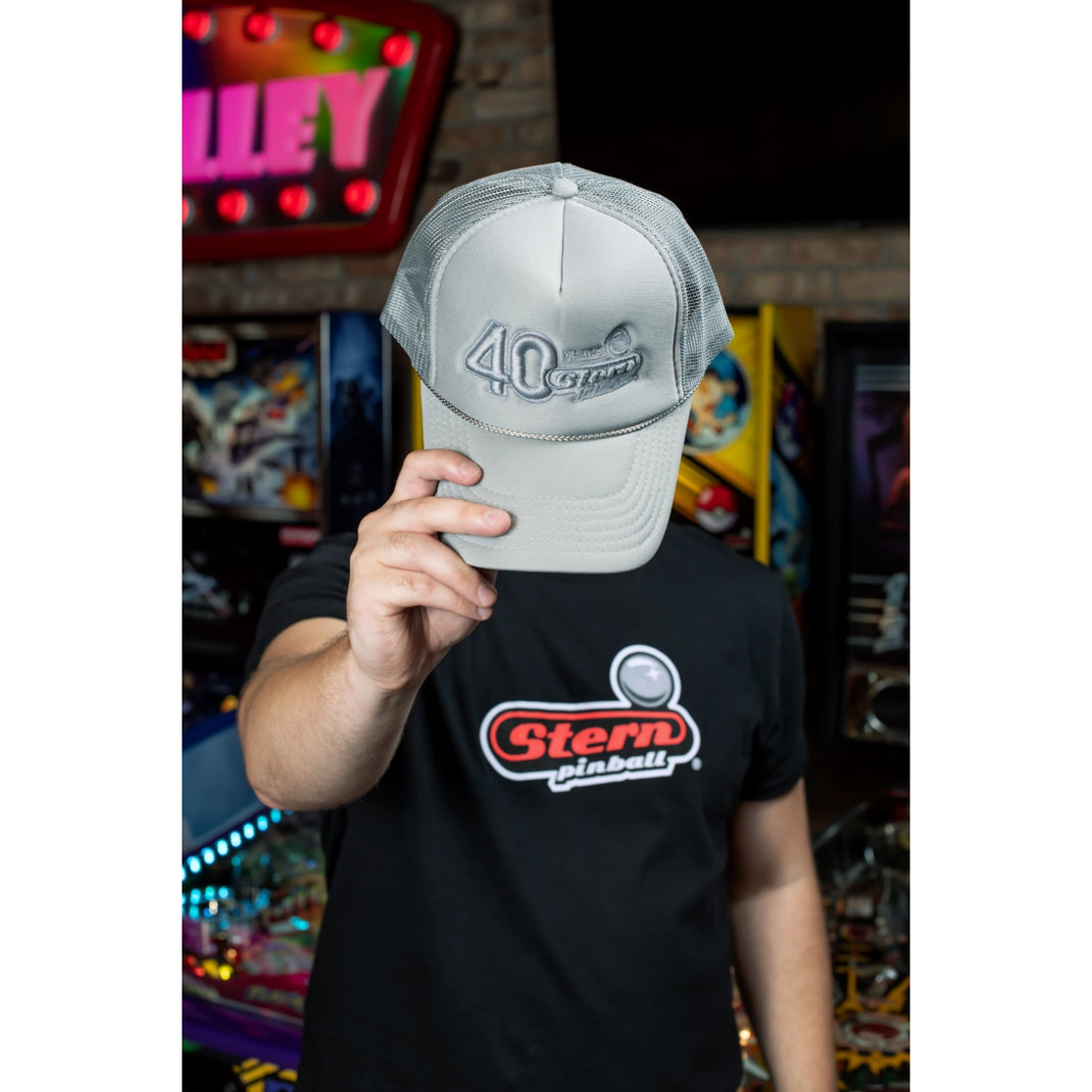 Stern Pinball 40th Anniversary Trucker Hat