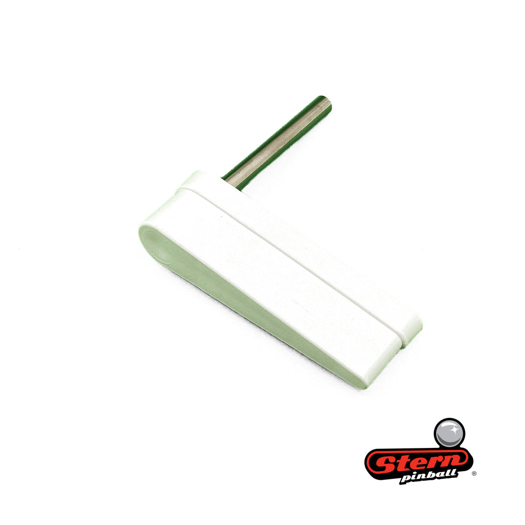 515-5133-08-06 - 3" White Flipper Bat and Shaft Assembly