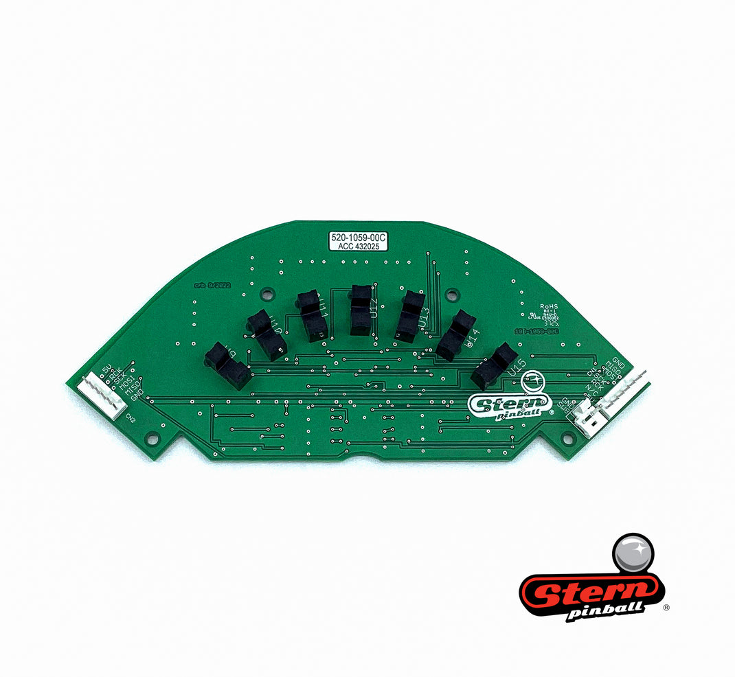520-1059-00 - JAWS Shark Fin LED Board