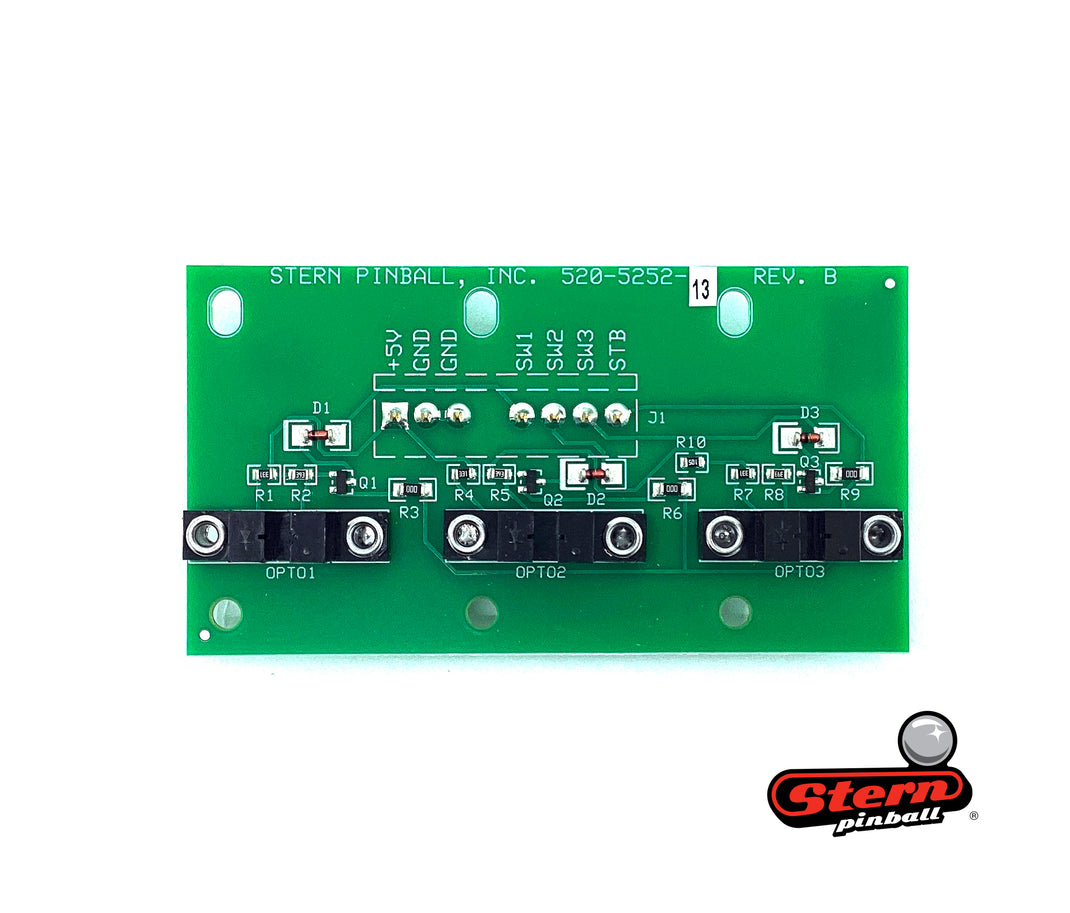 520-5252-13 - Opto board - 3 bank