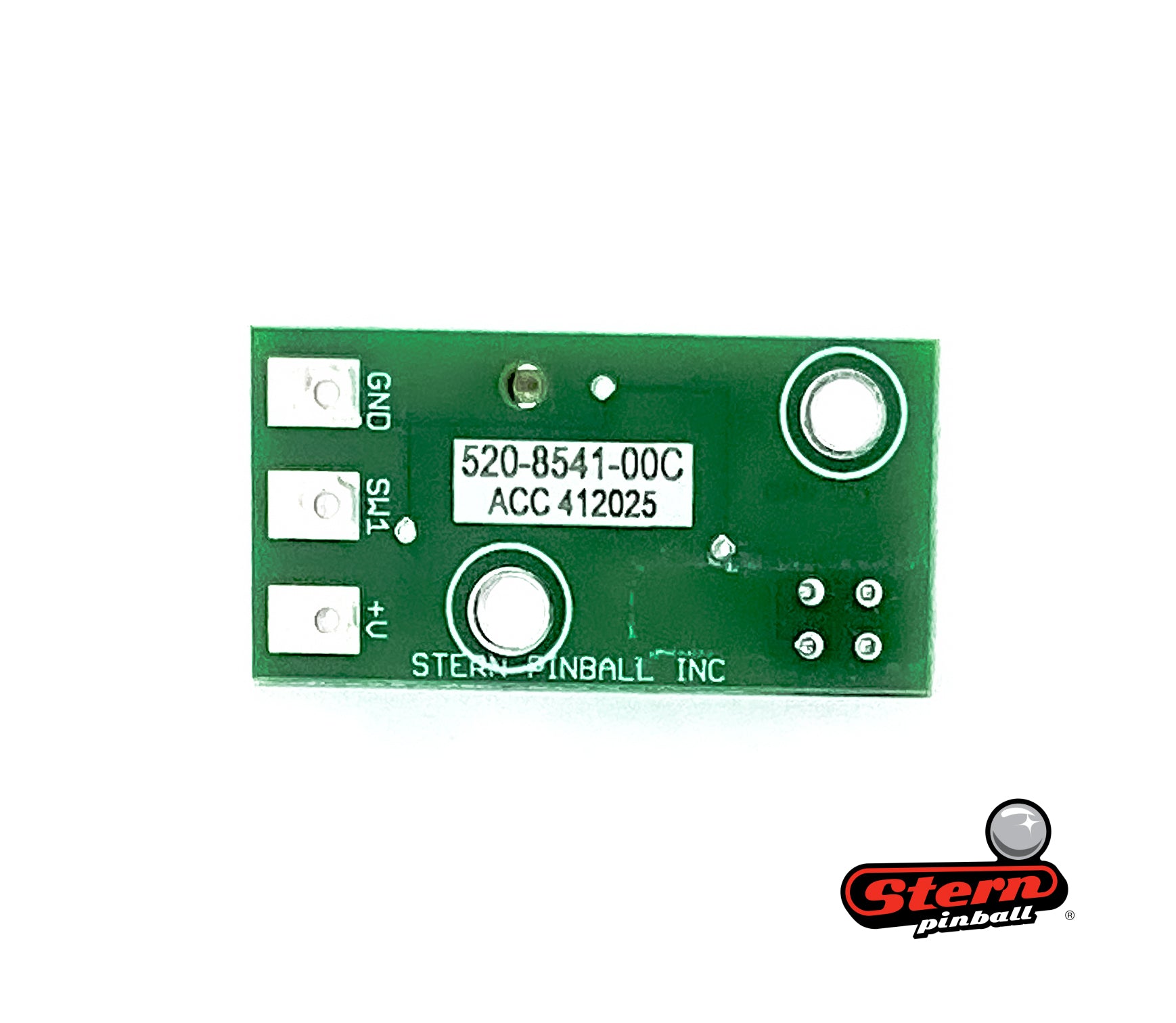 520-8541-00 - Spinner Reflective Optic Board – Stern Pinball