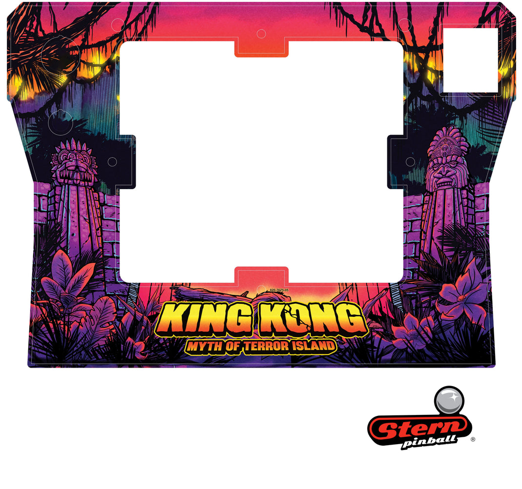 820-76Z5-05 - King Kong Pro Edition Front Cabinet Decal