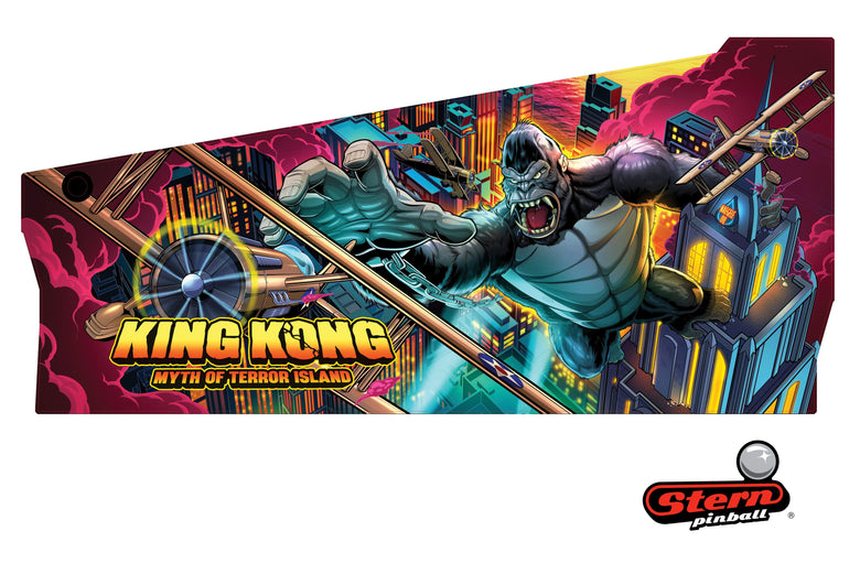 820-76Z7-04 - King Kong Premium Edition Right Cabinet Decal