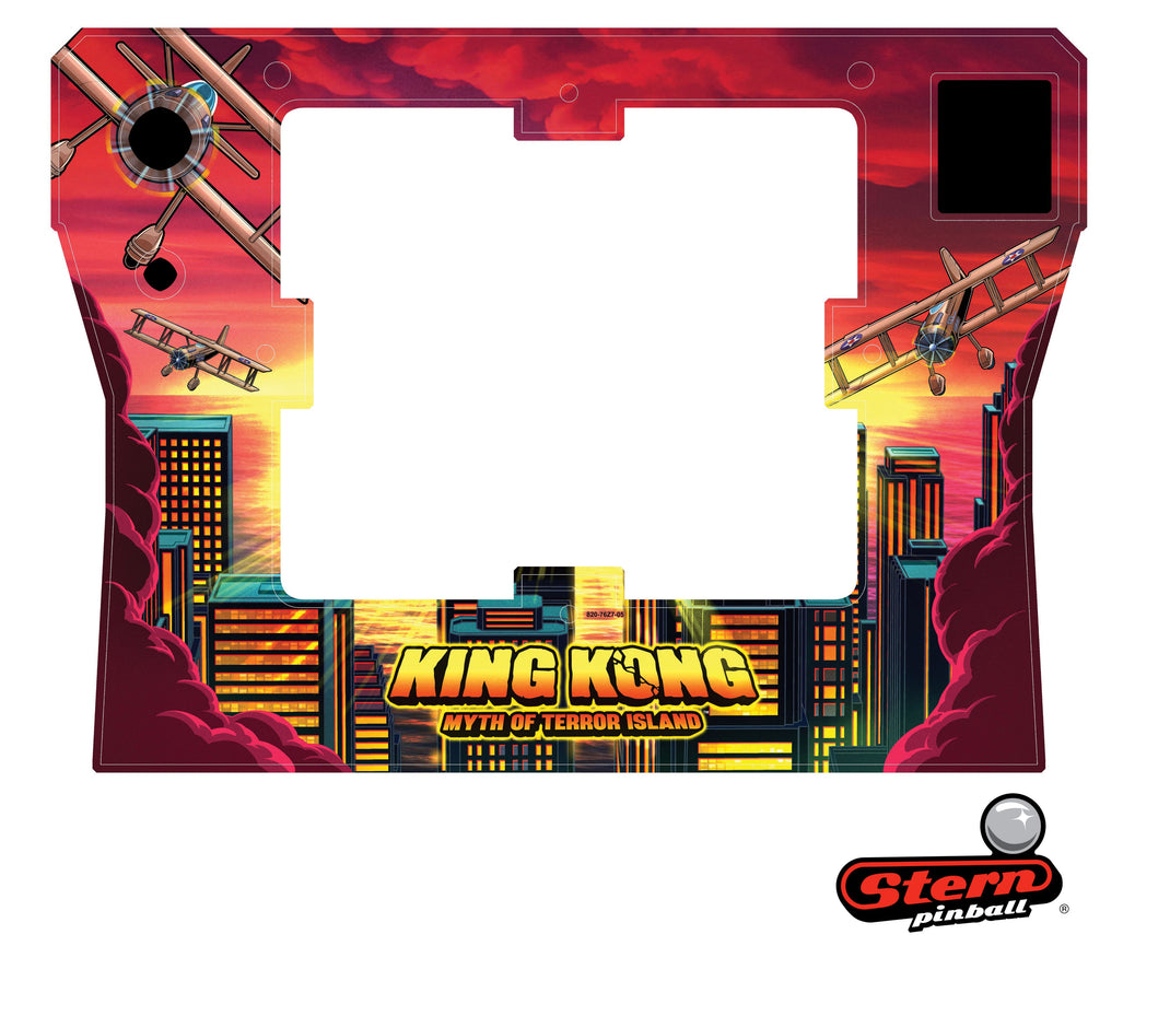 820-76Z7-05 - King Kong Premium Edition Front Cabinet Decal