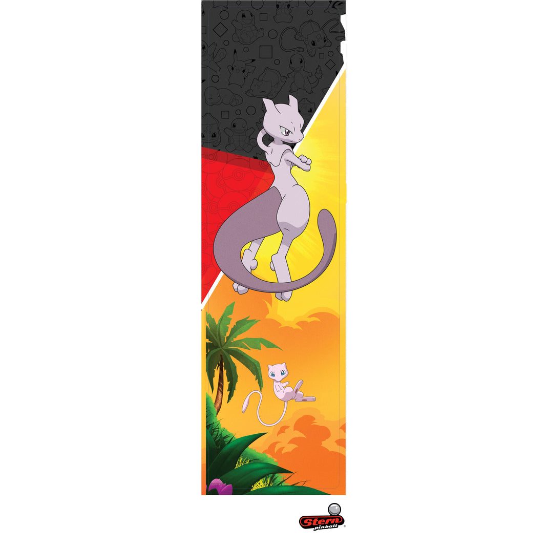 820-81AG-01 - Pokémon Pro Edition Left Backbox Decal