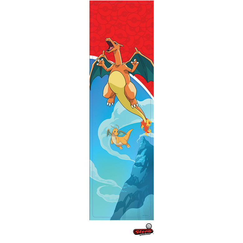 820-81AH-02 - Pokémon Premium Edition Right Backbox Decal