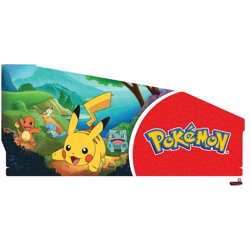 820-81AH-03 - Pokémon Premium Edition Left Cabinet Decal