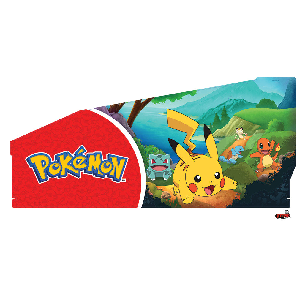 820-81AH-04 - Pokémon Premium Edition Right Cabinet Decal
