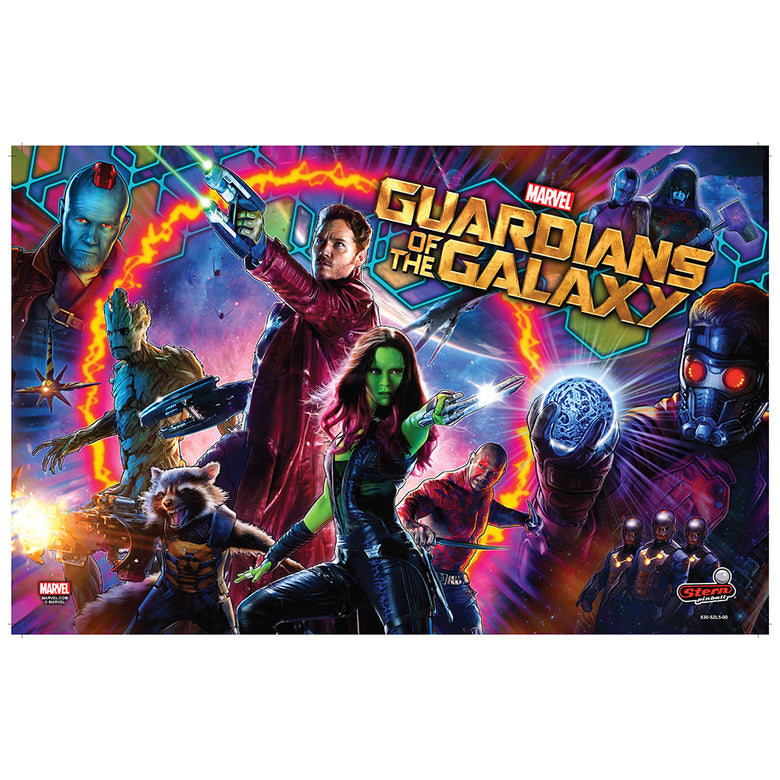 Replacement Guardians of the Galaxy Translite for Pro Model