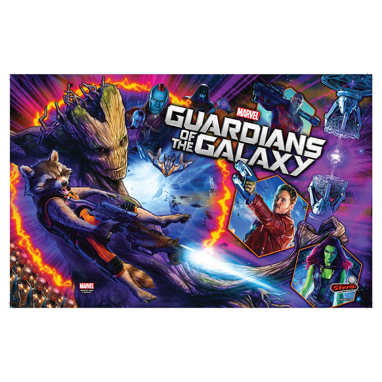Replacement Guardians of the Galaxy Translite for Premium Model