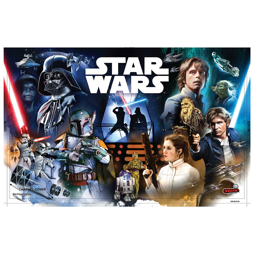 Replacement Star Wars Translite for Pro Model – Stern Pinball