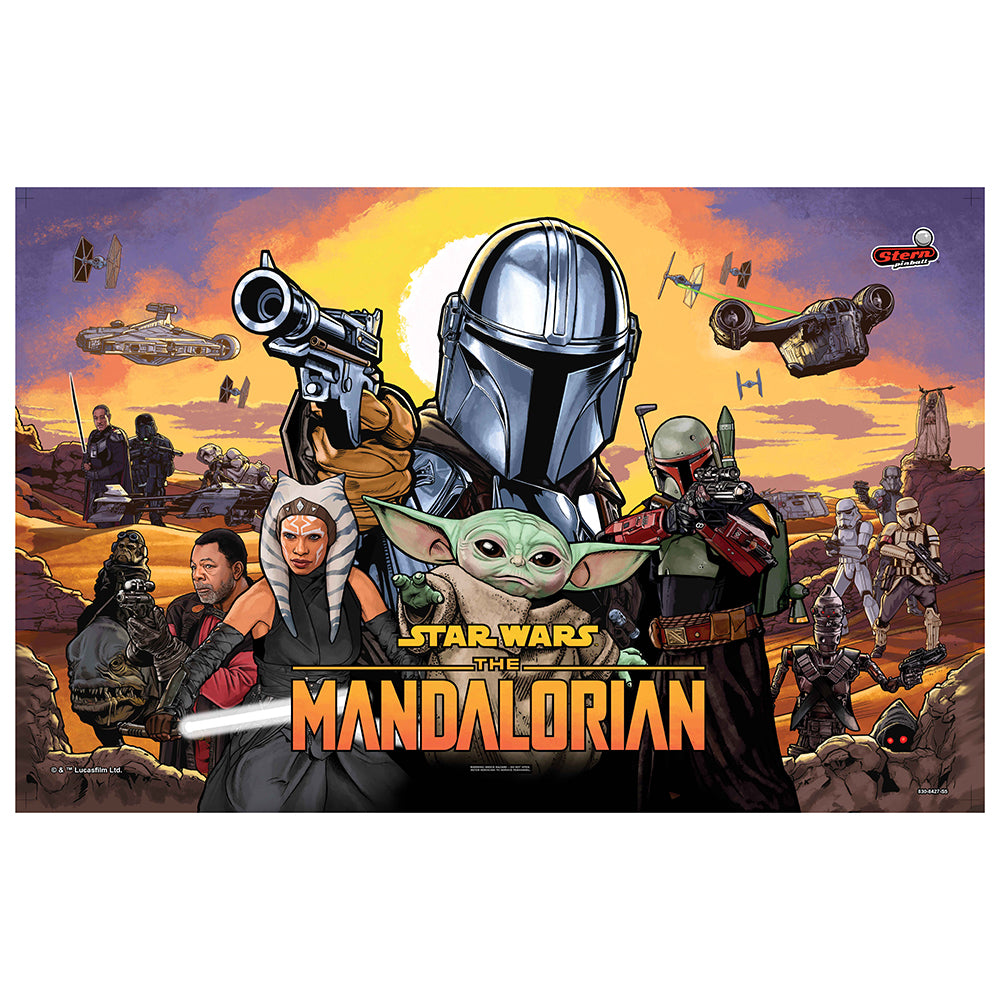 Replacement The Mandalorian Translite For Pro Model – Stern Pinball