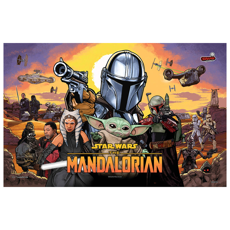 Replacement The Mandalorian Translite For Pro Model