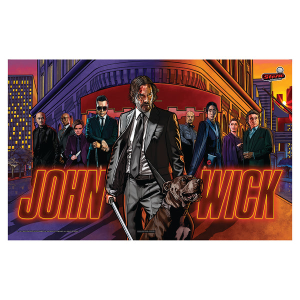 Replacement John Wick Translite for Pro Model