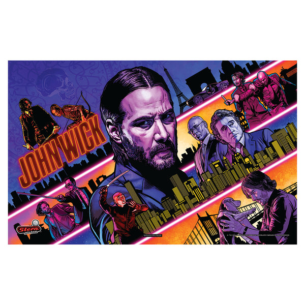 Replacement John Wick Translite for Premium Model