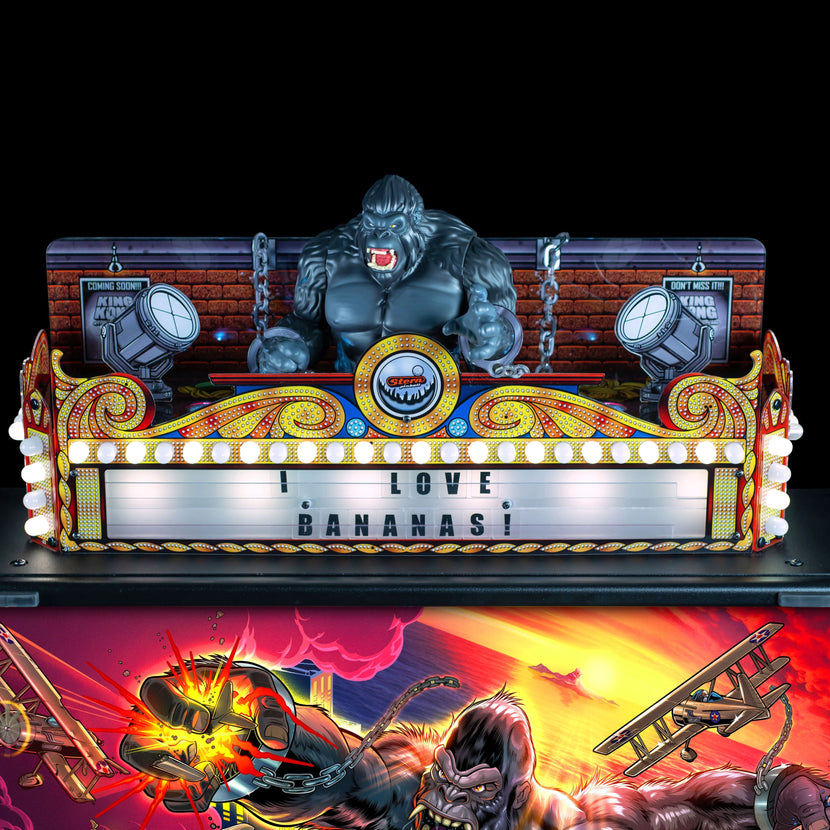 King Kong Pinball Topper