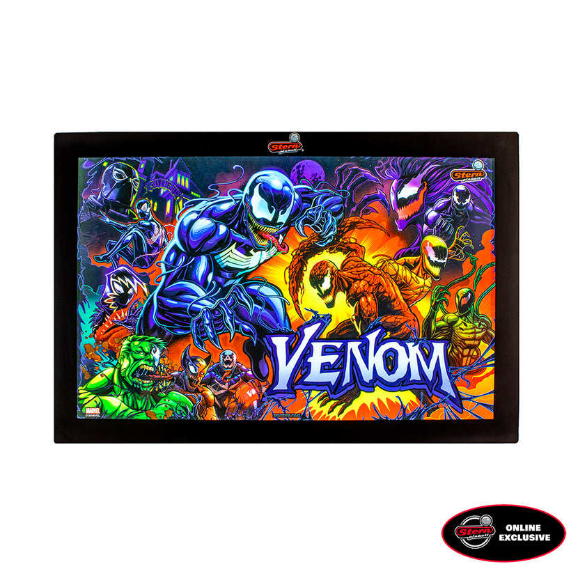 Black LED Back-lit Translite Frame (LCD game display style)