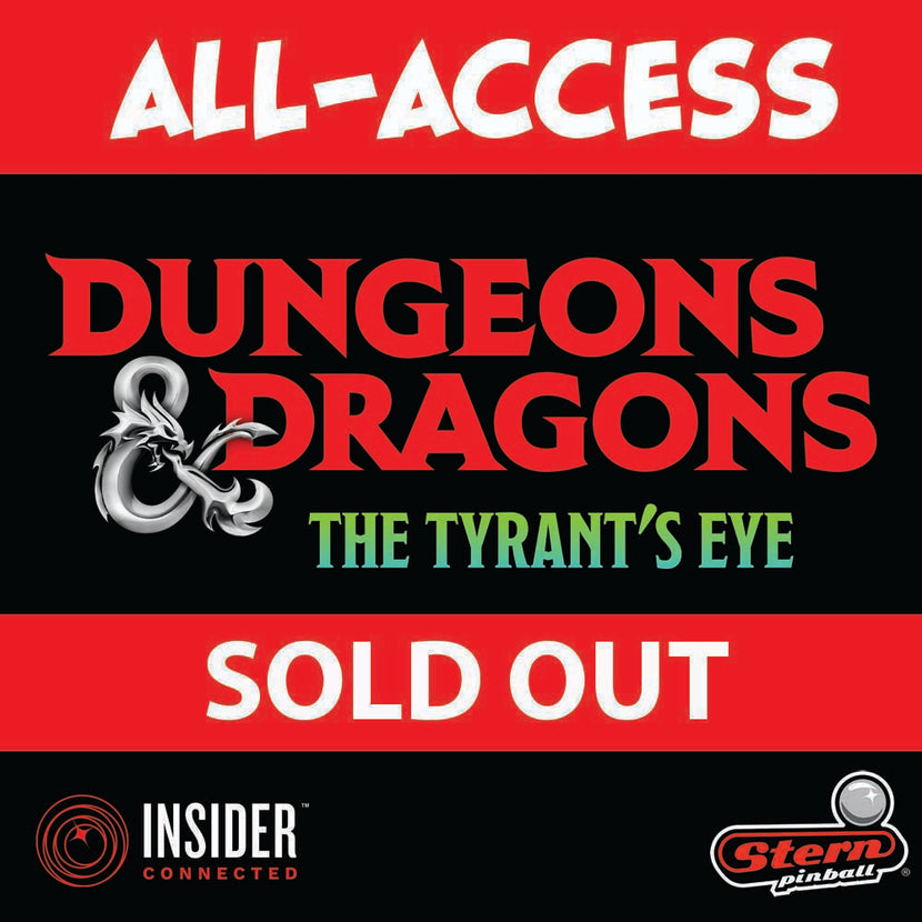 All-Access Limited Edition DUNGEONS & DRAGONS: The Tyrant’s Eye Pinball