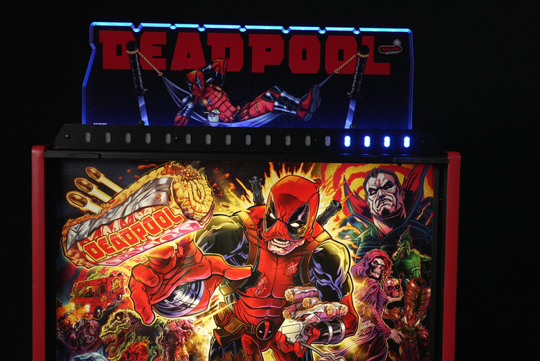 Deadpool Pinball Topper Plate