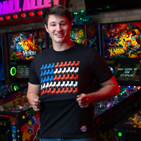 Pinball Flag Tee – Stern Pinball