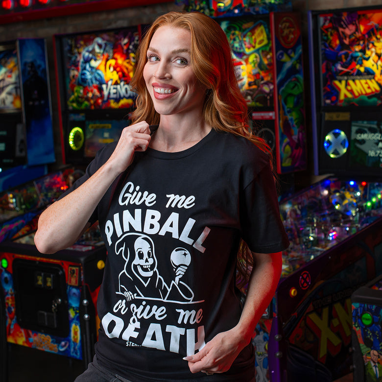 Give Me Pinball or Give Me Death Tee