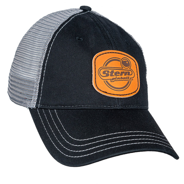 Stern Leather Patch Cap