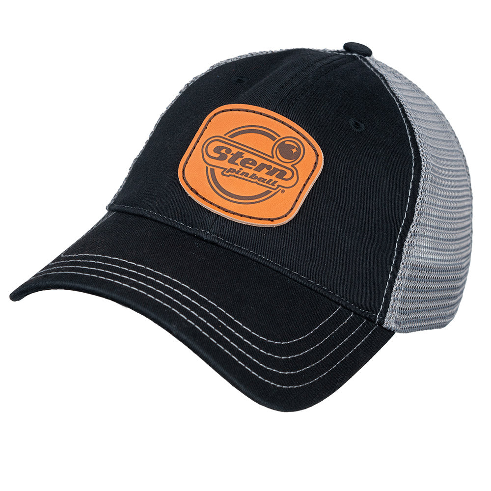 ★AAKAM★LEATHER PATCH BALL CAP★ Leather Patch Cap - Etsy
