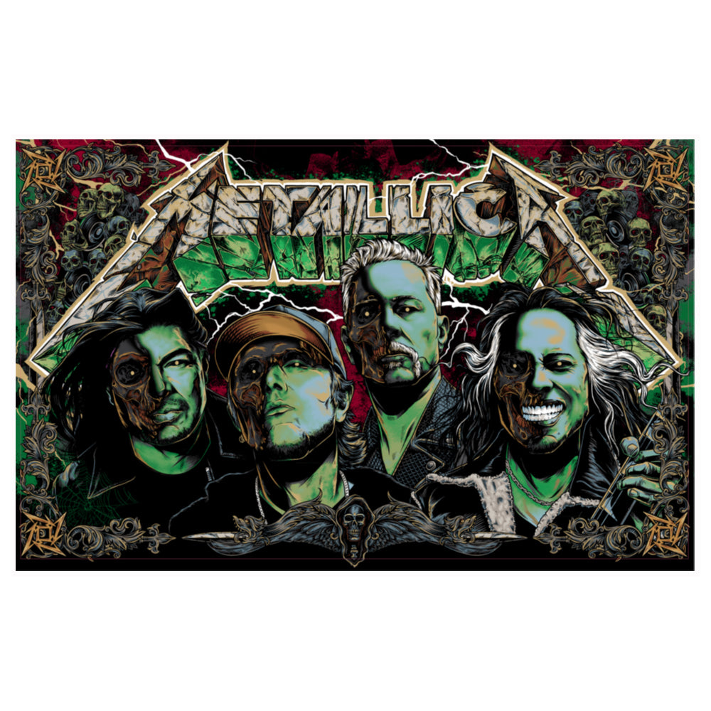 Replacement Metallica Remastered Edition Translite