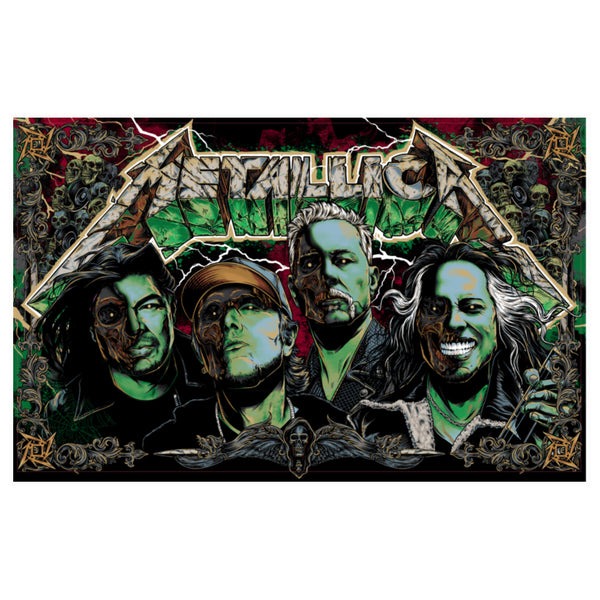 Replacement Metallica Remastered Edition Translite