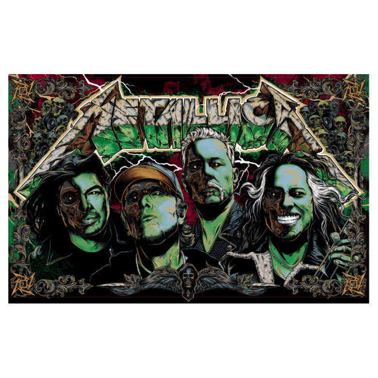 Replacement Metallica Remastered Edition Translite