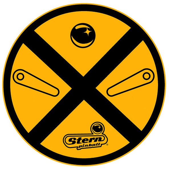 Stern Pinball Crossing Sign