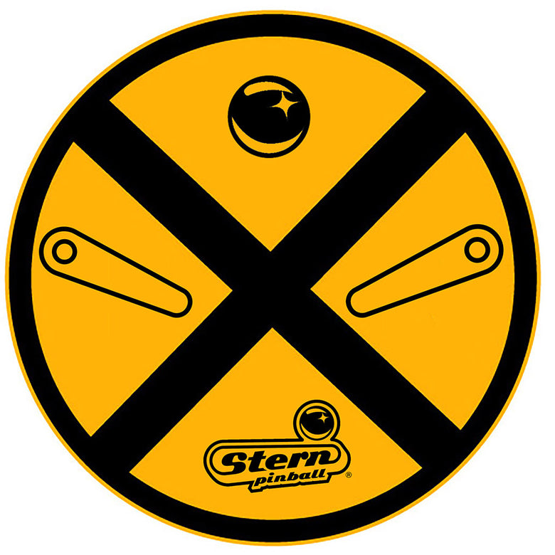 Stern Pinball Crossing Sign