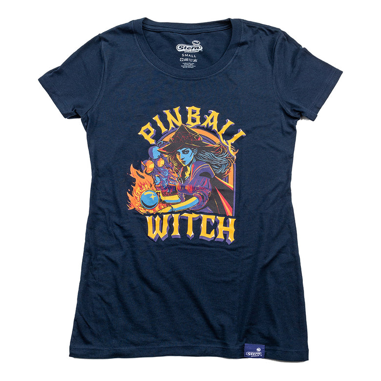 Women's Pinball Witch Tee