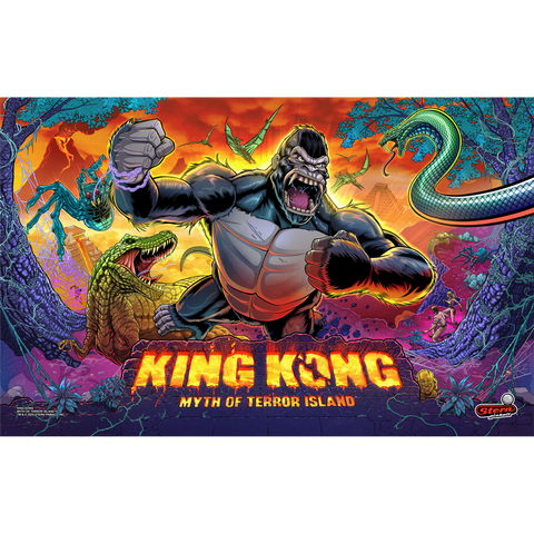 Replacement KING KONG Translite Pro Model – Stern Pinball