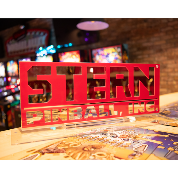 Dot Matrix Stern Logo Sign