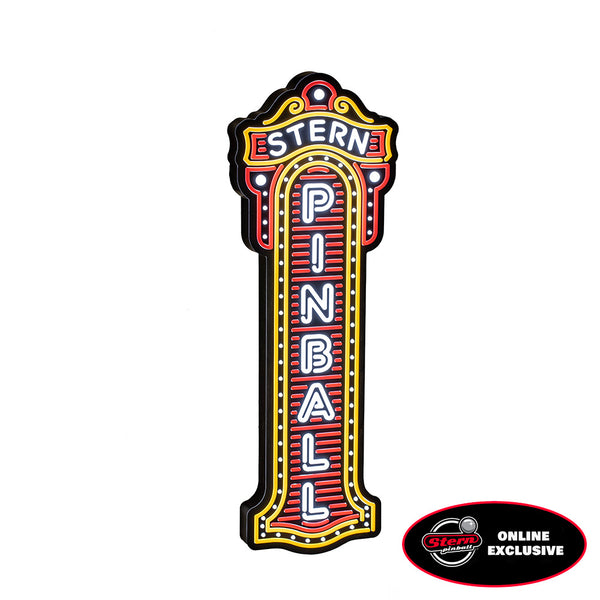 Chicago Pinball Theatre Sign – Stern Pinball