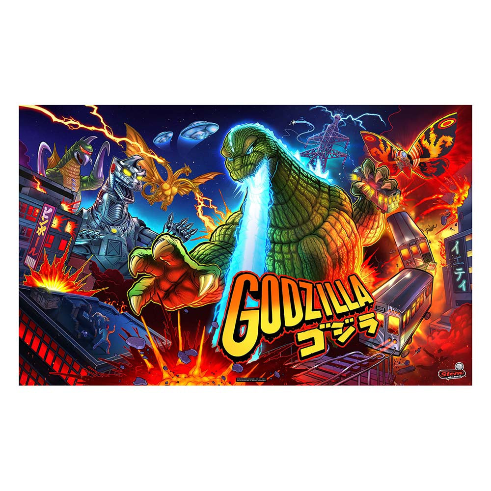 Replacement Godzilla Translite for Pro Model