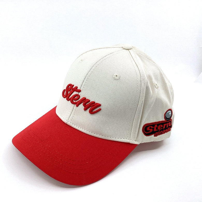 Stern Red & White Hat