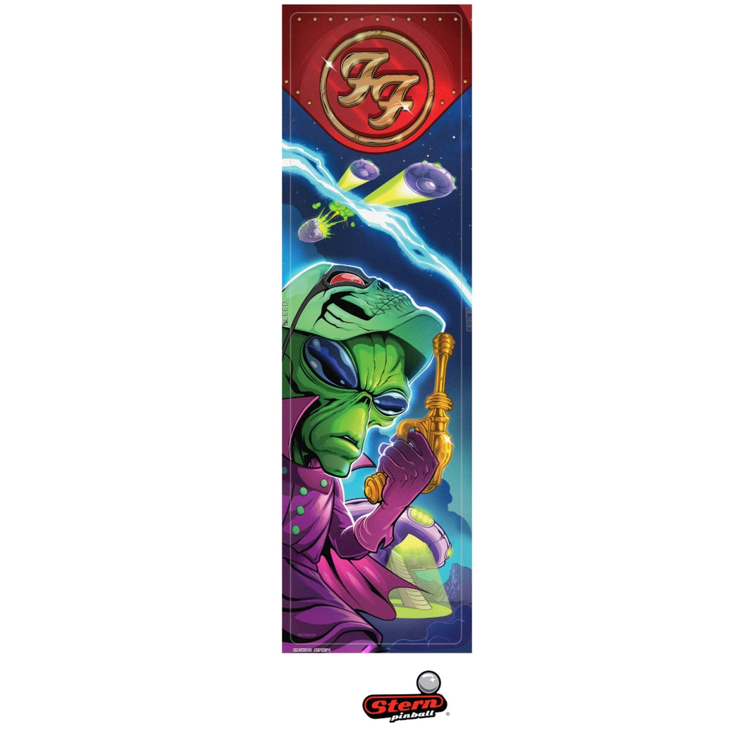 820-76U5-01 - Foo Fighters Pro Edition Left Backbox Decal