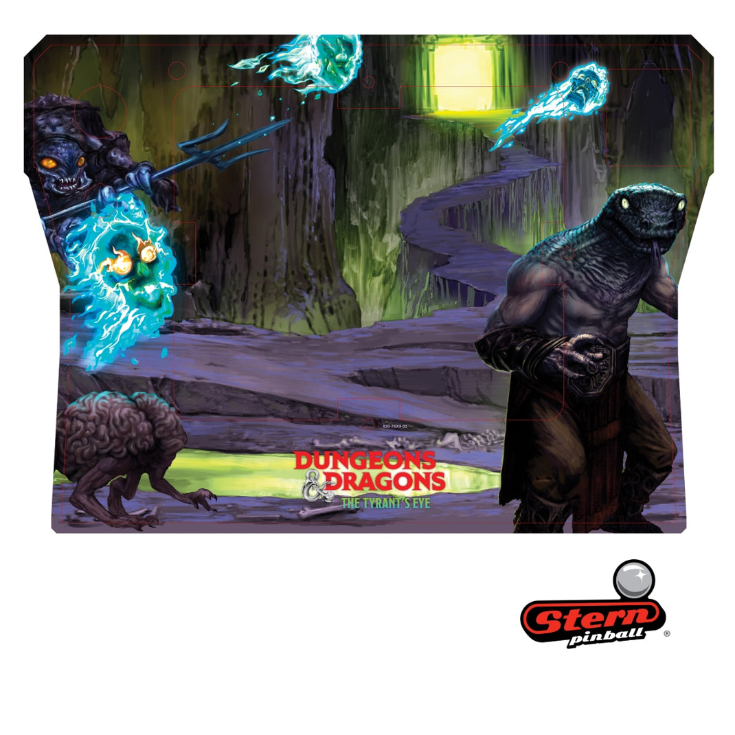820-76X9-05 - D&D Premium Edition Front Cabinet Decal