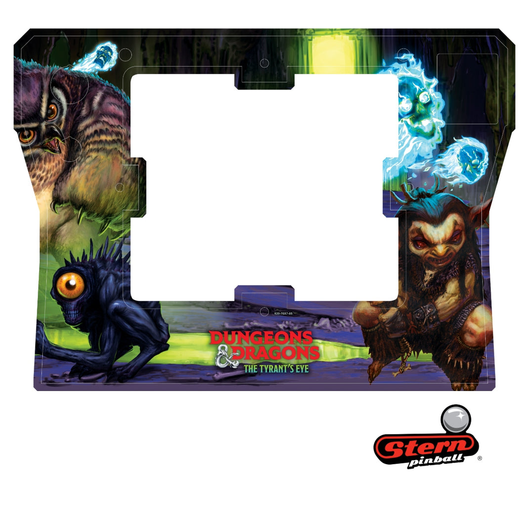 820-76X7-05 - D&D Pro Edition Front Cabinet Decal