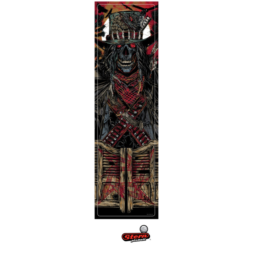 820-76X5-02 - Metallica Remastered Premium Edition Right Backbox Decal