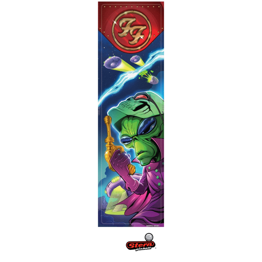 820-76U5-02 - Foo Fighters Pro Edition Right Backbox Decal