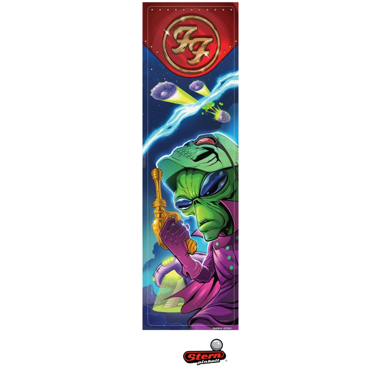 820-76U5-02 - Foo Fighters Pro Edition Right Backbox Decal