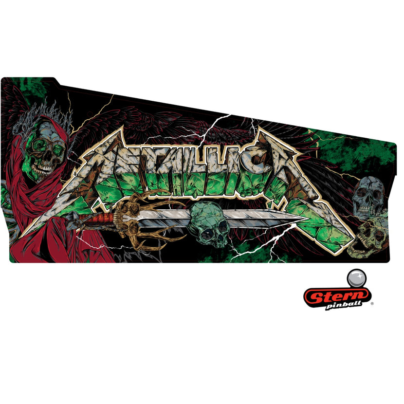820-76X5-03 - Metallica Remastered Premium Edition Left Cabinet Decal